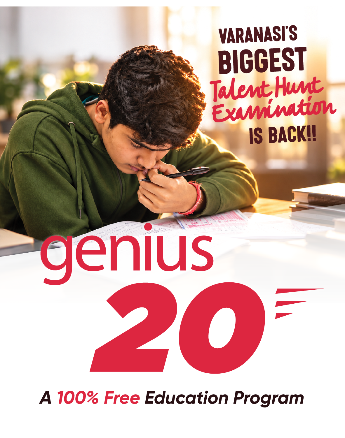 Genius 20 Banner